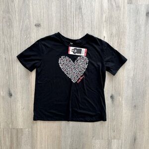 BNWT Keith Haring Black Ladies Tshirt Size M